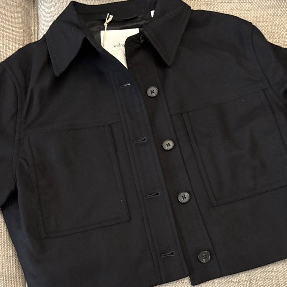 Wilfred Little Cropped Jacket Precision Wool Small Brand New - Picture 3 of 5